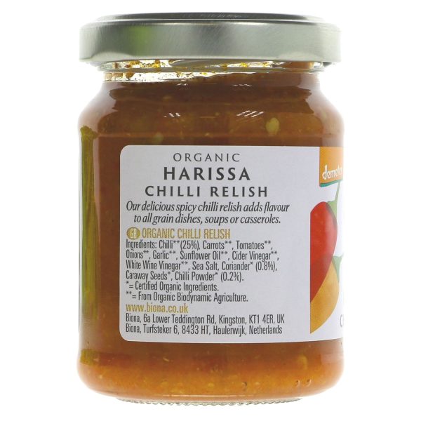 Biona | Harissa Relish - Prepared | 125G Online Sale