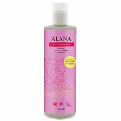 Alana | Rose & Vanillla Natural Shampoo 100ml Convenience Travel Bottle | 100ml Supply