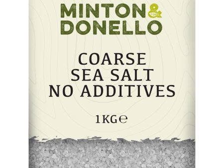 Minton & Donello | Coarse Sea Salt No Additives | 1000g Hot on Sale