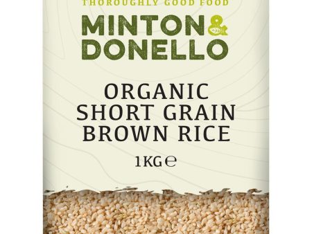 Minton & Donello | Organic Short Grain Brown Rice | 1000g Online now