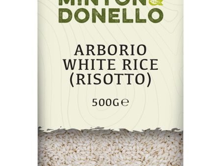 Minton & Donello | Arborio White Rice (Risotto) | 500g Hot on Sale