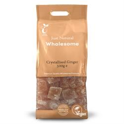 Just Natural Wholesome | Crystallised Ginger 500g | 500g Online now