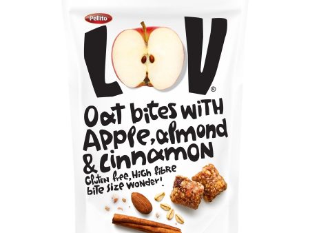 Pellito | LOV Apple Oat Cinnamon & Almond Bites | 70g Online Sale