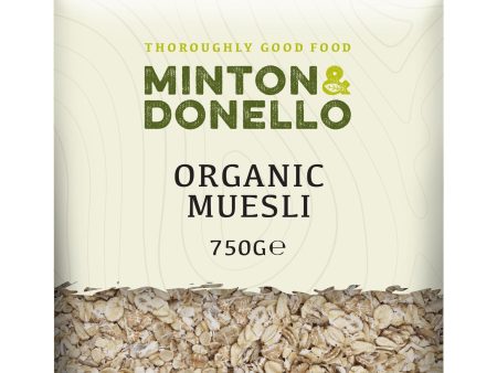 Minton & Donello | Organic Muesli Base | 750g Fashion