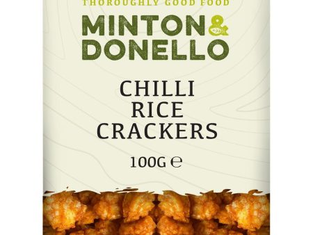 Minton & Donello | Chilli Rice Crackers | 100g Online now