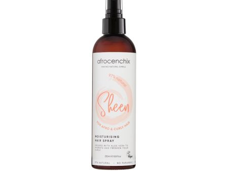 Afrocenchix | Sheen - Natural Hydrating Spray | 250ml For Sale