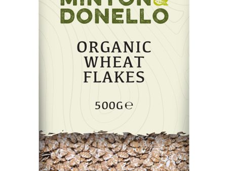 Minton & Donello | Organic Wheat Flakes | 500g For Discount