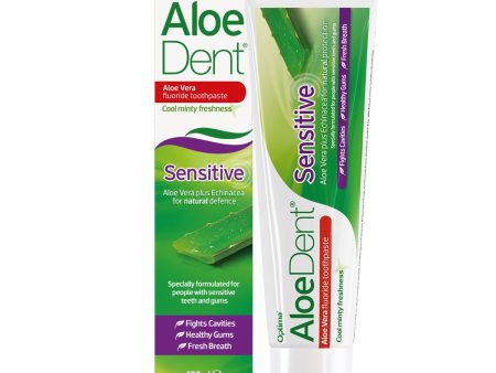 Aloe Dent | Toothpaste Sensitive with Fluoride | 100ml For Discount