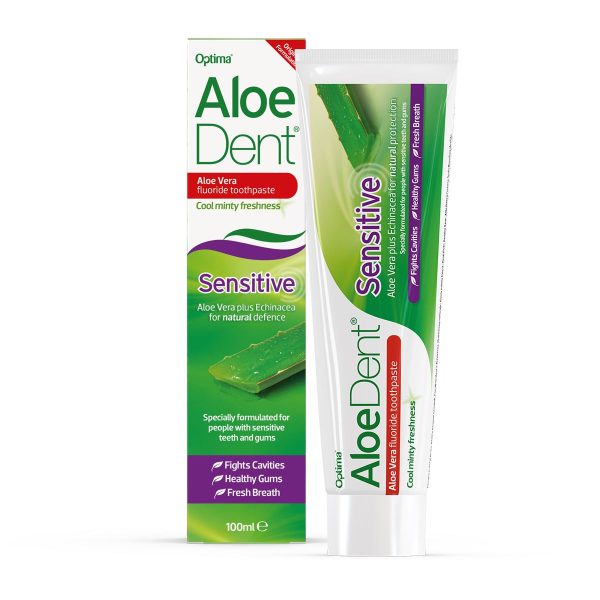 Aloe Dent | Toothpaste Sensitive with Fluoride | 100ml For Discount