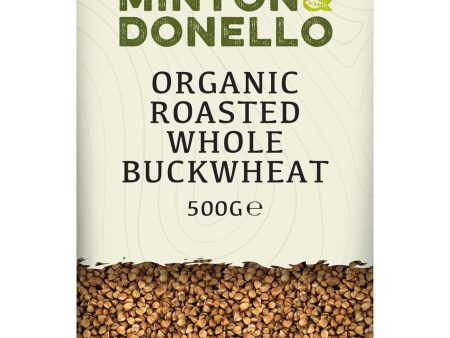 Minton & Donello | Organic Roasted Whole Buckwheat | 500g on Sale