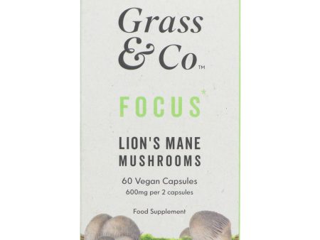 GRASS & CO. | FOCUS Lions Mane Extract | 1 x 60Tabs Online