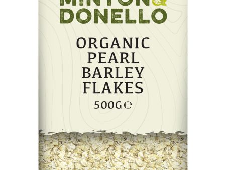 Minton & Donello | Organic Pearl Barley Flakes | 500g Online now