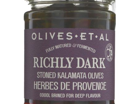 Olives Et Al | Pitted Kalamata Black Olives | 270G Online