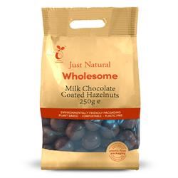 Just Natural Wholesome | Milk Chocolate Coated Hazelnuts 250g | 250g Online Hot Sale