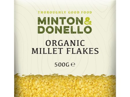 Minton & Donello | Organic Millet Flakes | 500g For Sale