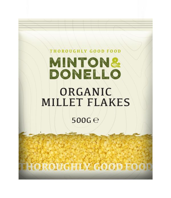 Minton & Donello | Organic Millet Flakes | 500g For Sale