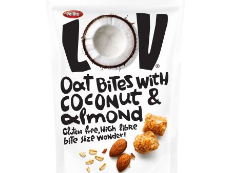 Pellito | LOV Coconut Almond & Oat Bites | 70g Cheap