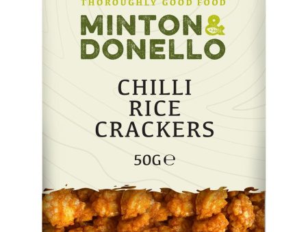 Minton & Donello | Chilli Rice Crackers | 50g Online