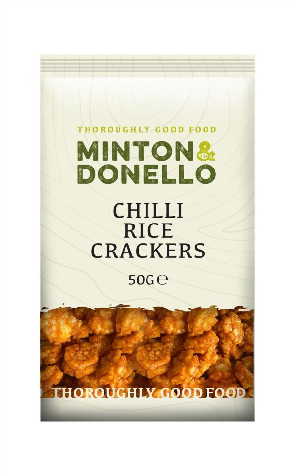 Minton & Donello | Chilli Rice Crackers | 50g Online