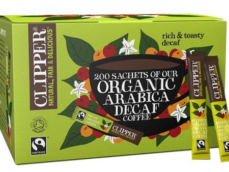 Clipper | FT Org Instant Dried Decaf Coffee Sticks  | 360g For Discount