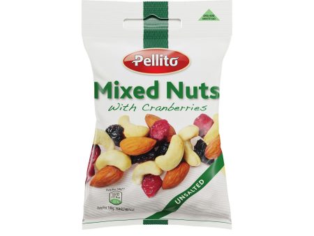 Pellito | Mix Nuts with Cranberries | 50g Online Sale