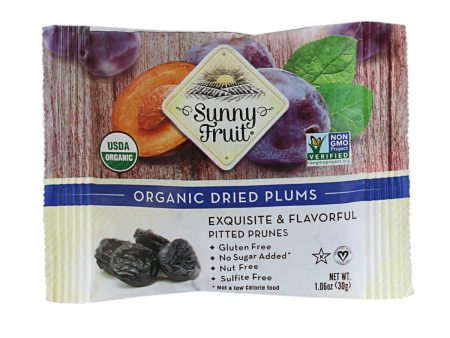 Sunny Fruit | Organic Prunes Snack Packs | 30g For Sale