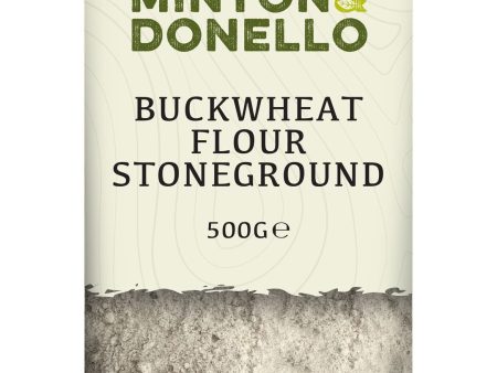 Minton & Donello | Buckwheat Flour Stoneground | 500g For Discount