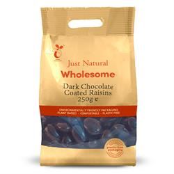 Just Natural Wholesome | Dark Chocolate Coated Raisins 250g | 250g Online Sale