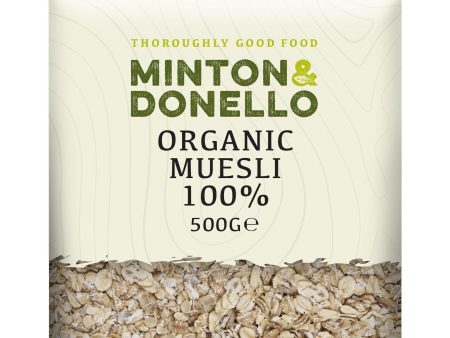 Minton & Donello | Organic Muesli 100% Organic | 500g Fashion