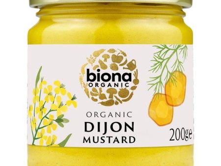 Biona | Organic Dijon Mustard | 200g on Sale