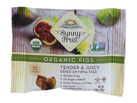 Sunny Fruit | Organic Figs Snack Packs | 50g Sale