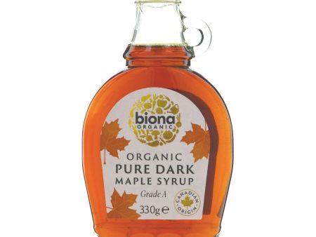 Biona | Pure Maple Syrup Dark Grade A | 330g Hot on Sale