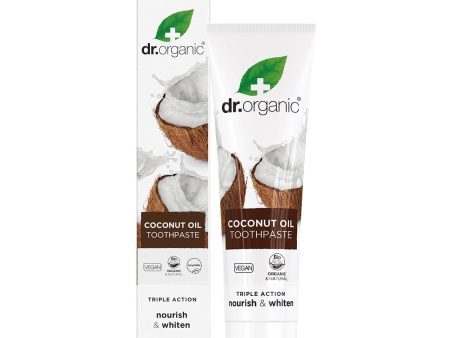 Dr Organic | Coconut Oil Toothpaste | 100ml Hot on Sale