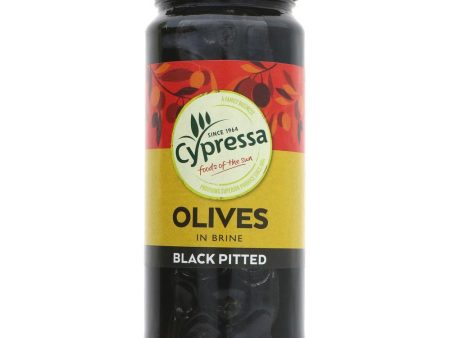 Cypressa | Pitted Black Olives | 340G Cheap