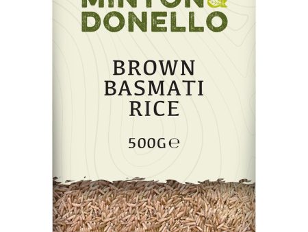 Minton & Donello | Brown Basmati Rice | 500g Hot on Sale