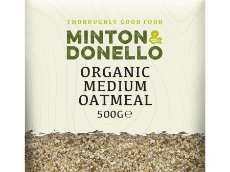 Minton & Donello | Organic Medium Oatmeal | 500g Online