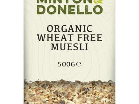 Minton & Donello | Organic Wheat Free Muesli | 500g Discount