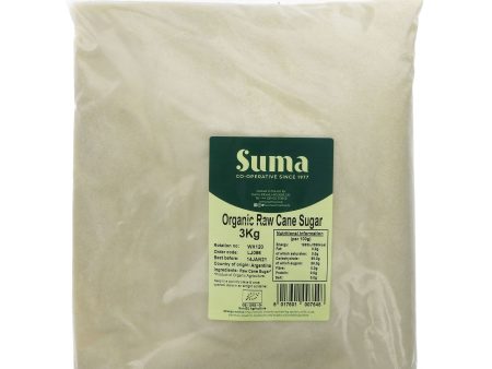 Suma | Raw Cane Sugar - Organic | 3 KG Online Sale