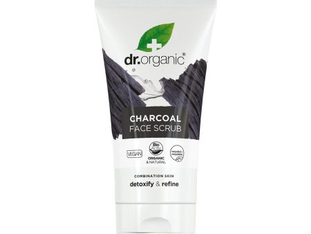 Dr Organic | Charcoal Face Scrub | 125ml For Cheap