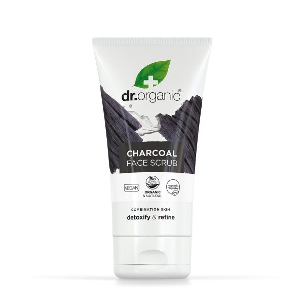 Dr Organic | Charcoal Face Scrub | 125ml For Cheap