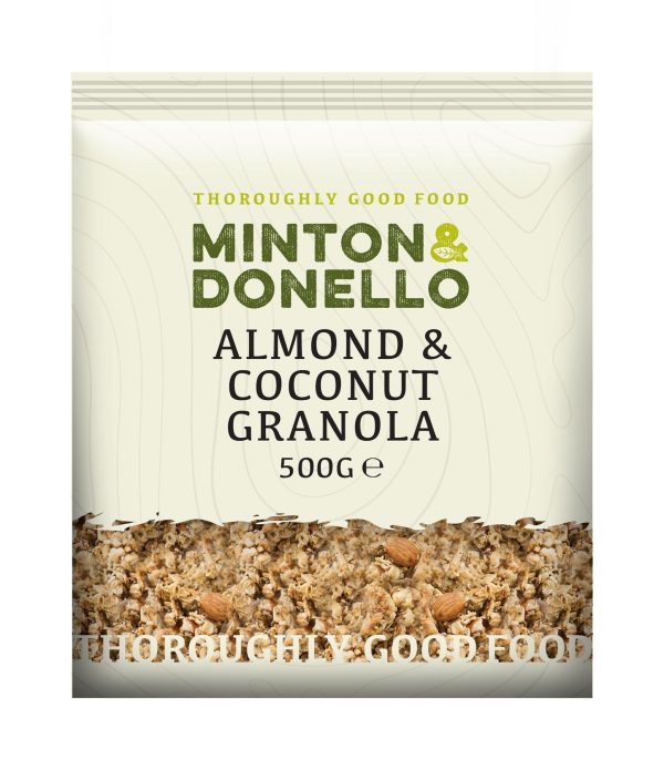 Minton & Donello | Almond & Coconut Granola | 500g For Discount