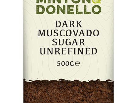 Minton & Donello | Dark Muscovado Sugar Unrefined | 500g Fashion