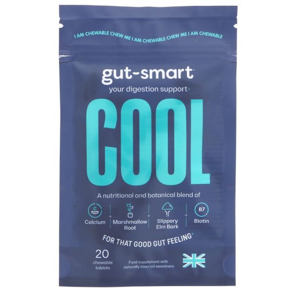 GUT-SMART | COOL Digestion Support | 1 x 20 tablets Online Hot Sale