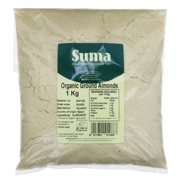 Suma | Almonds, Ground - Organic | 1 KG Online Hot Sale