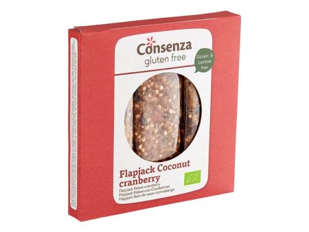 Consenza | Flapjack Coconut-cranberry | 90g Cheap