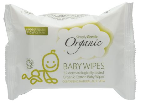 Simply Gentle | Organic Wipes | 52pc Online Sale