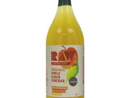 Raw Vibrant Living | Apple Cider Vinegar | 1Ltr For Discount