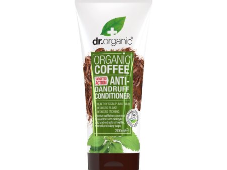 Dr Organic | Anti-Dandruff Coffee Conditioner | 200ml Sale