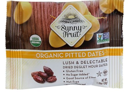 Sunny Fruit | Organic Dates Snack Packs | 50g For Discount