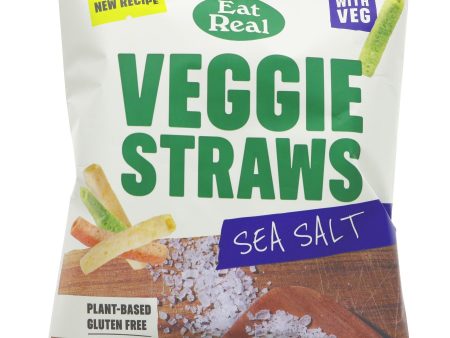 Eat Real | Veggie Straws with Sea Salt | 45g For Cheap